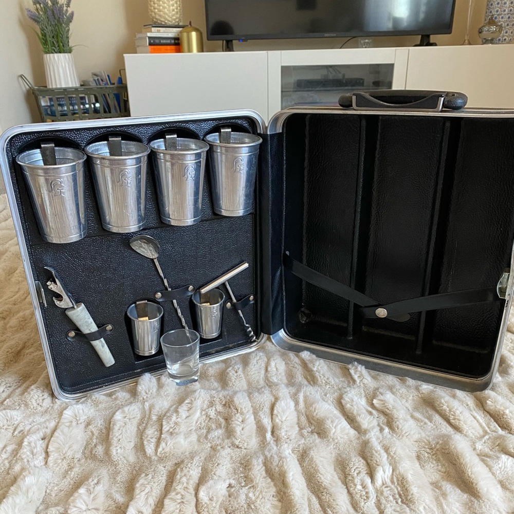 Vintage Travel Bar